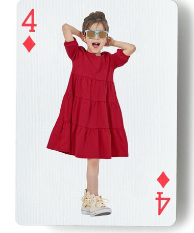  アップルレッド元気カラーで顔がパッと明るい印象に☆春夏の日差しに映えるビビットカラーは着るだけで元気になれそう！