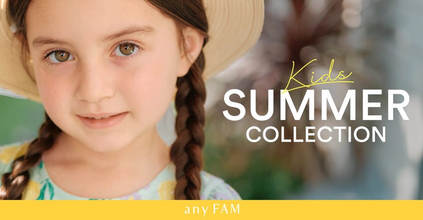 【any FAM KIDS】2024 Summer Collection 掲載商品一覧