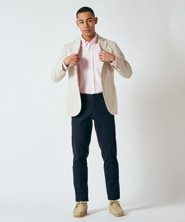 J.PRESS MEN 【SAFILIN】リネンキャンブリックワッフル ジャケット