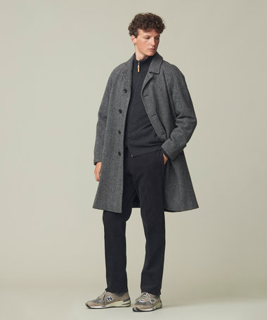 J.PRESS MEN カシミア フルジップ カーディガン