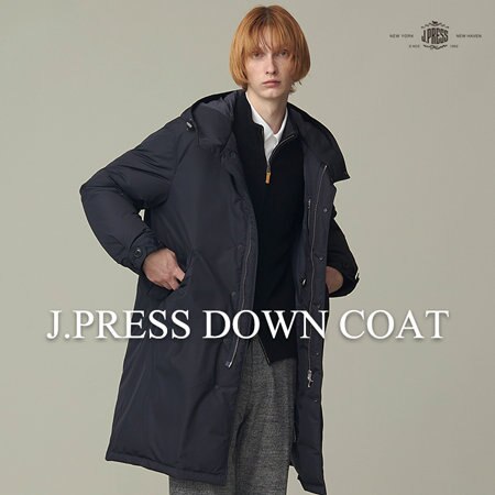 J.PRESSイチオシ”ダウンコート”