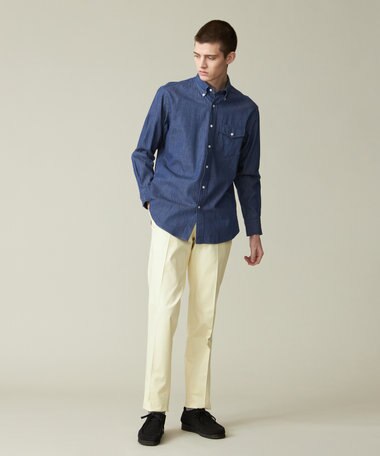 J.PRESS MEN 【ストレッチ】トリコチンストレッチ パンツ