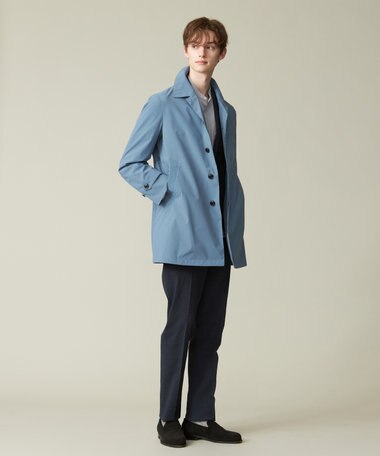 J.PRESS MEN 【ビジネス対応可】【撥水加工 / ウォッシャブル可】テクニカルライトポプリン ドレスカーコート
