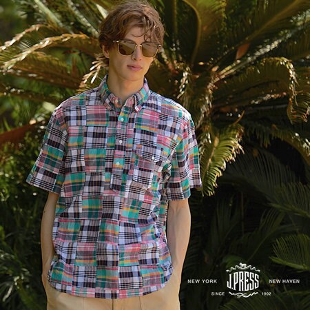 柄物シャツで過ごす夏