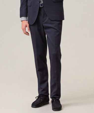 J.PRESS MEN 3シーズン着られる上質素材【ストレッチ / 吸水速乾 / 洗える / 消臭】AXIO 3ポジションジャージー スラックス