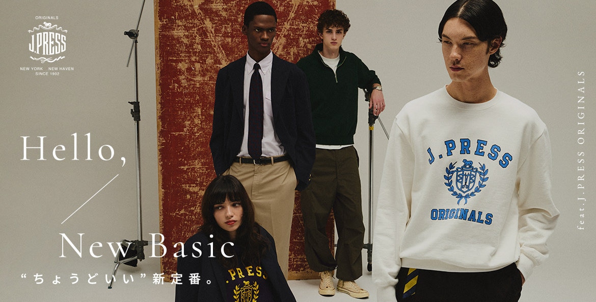 J.PRESS スタジャン ネイビー/ベージュ Lサイズ 公式】J.PRESS MEN