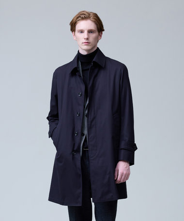 J.PRESS MEN 3シーズン対応【定番】コンパクトスピンギャバジン ステンカラーコート_25年モデル