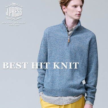 大人のワードローブに欠かせない、売れ筋ニット3選