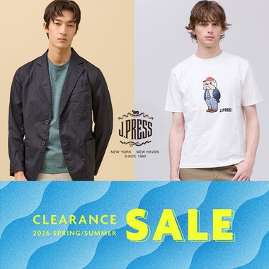 今すぐ着られる！夏のCLEARANCE SALE開催中！