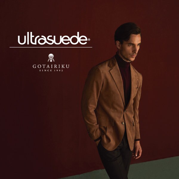 リアルスエードにも劣らぬ風合いのエコスエードジャケット