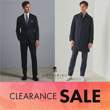【クリアランス】秋冬アイテムも、通年ビジネスウェアも、お買い得