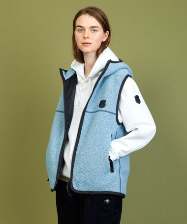 JOSEPH ABBOUD MOUNTAIN 【吸水速乾/保温性】ベアダンボール　パーカー