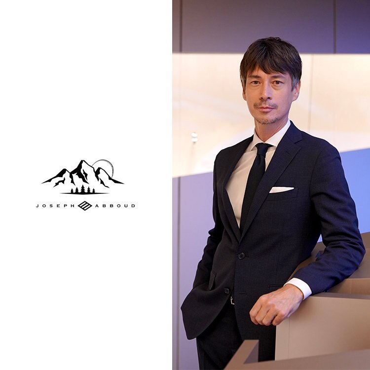 JOSEPH ABBOUD MOUNTAIN 2024AWブランドアンバサダーとしてモデルのTAROさんに就任頂きました