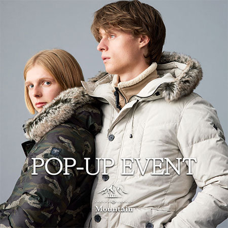 【JOSEPH ABBOUD MOUNTAIN】 POP-UP EVENT