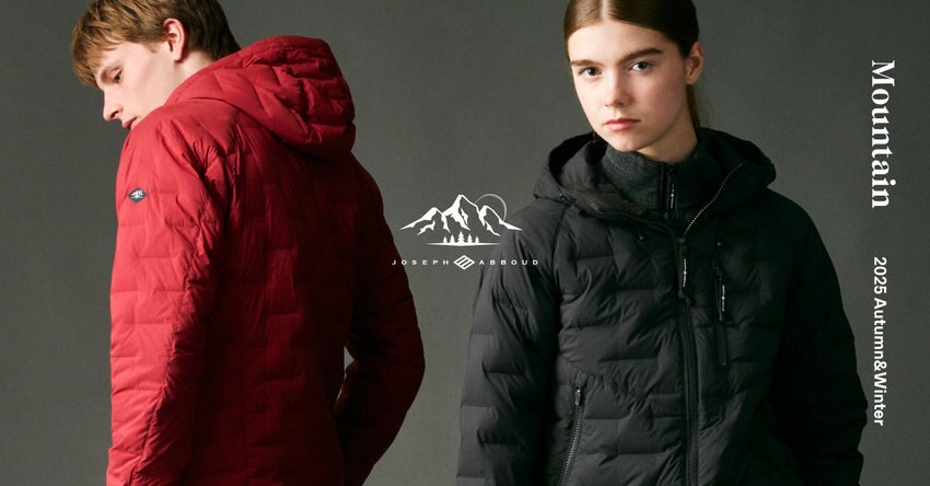 【JOSEPH ABBOUD MOUNTAIN】ACTIVE LINE Collection 行動範囲が広がる機能派ウェア