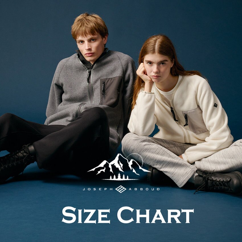 JOSEPH ABBOUD  MOUNTAIN サイズチャート