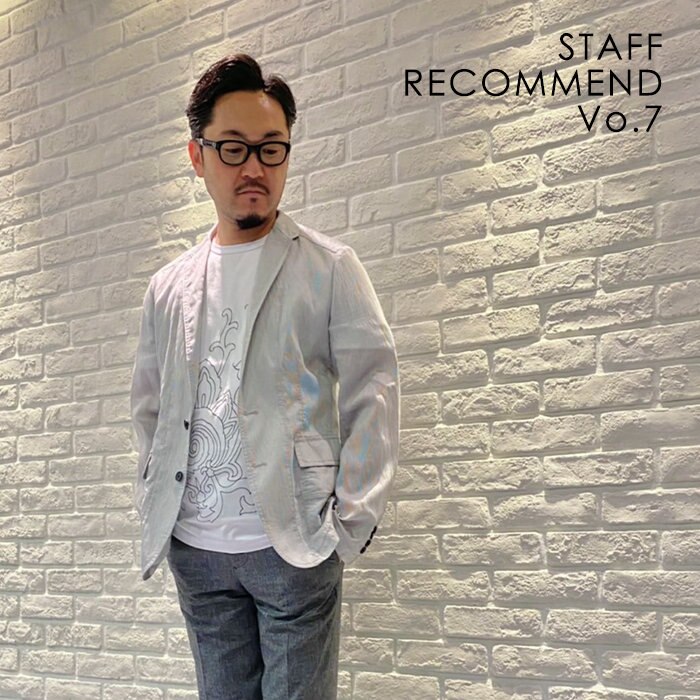STAFF RECOMMEND Vol.7  -CITY TROUSERS × T-SHIRTS-