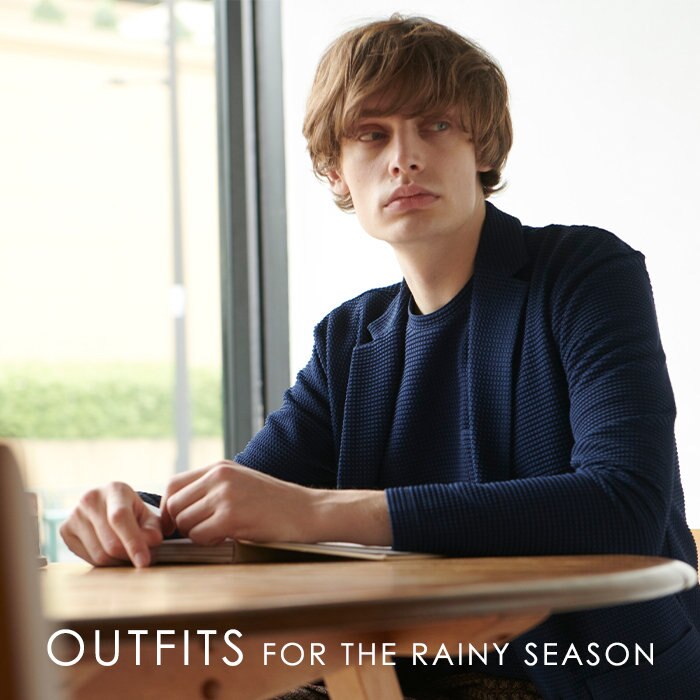 【雨の日も快適に】さらっと清涼感ある軽羽織