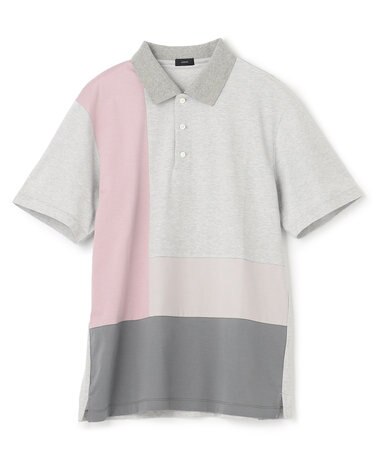 JOSEPH HOMME カラーコットンブロック ポロシャツ