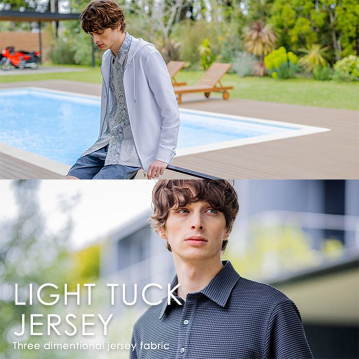 【特集】超立体的な凹凸柄カットソー