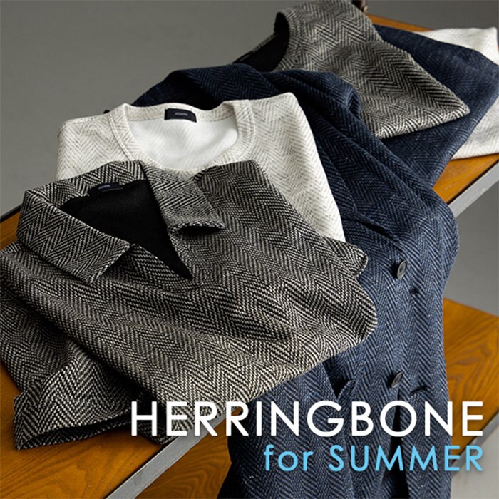 抜群の通気性とサラッとした肌ざわりの上質なトップス