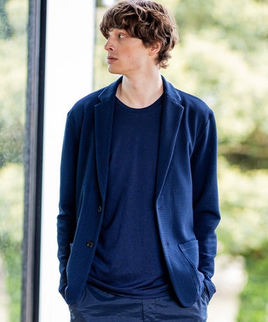  【オリジナル素材】ライトタックジャージー カットソージャケット