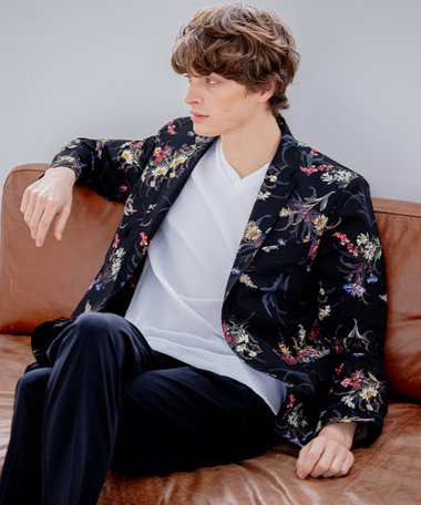  <3ピース対応> クールドッツストレッチ ジャケット