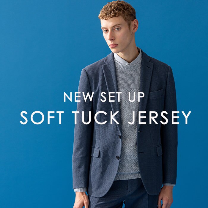 ジャージーセットアップの新モデルが入荷！