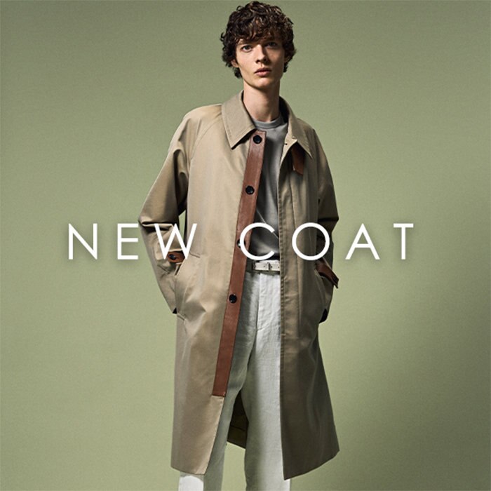 デザインも機能性も優秀なスプリングコートが登場！