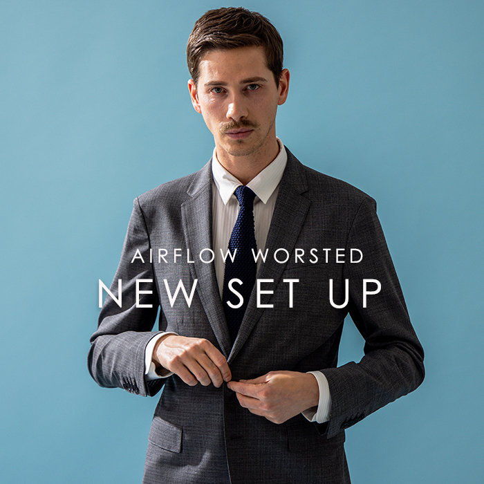 ビジネスシーンで使いたいセットアップは高機能素材が決め手 | ONWARD