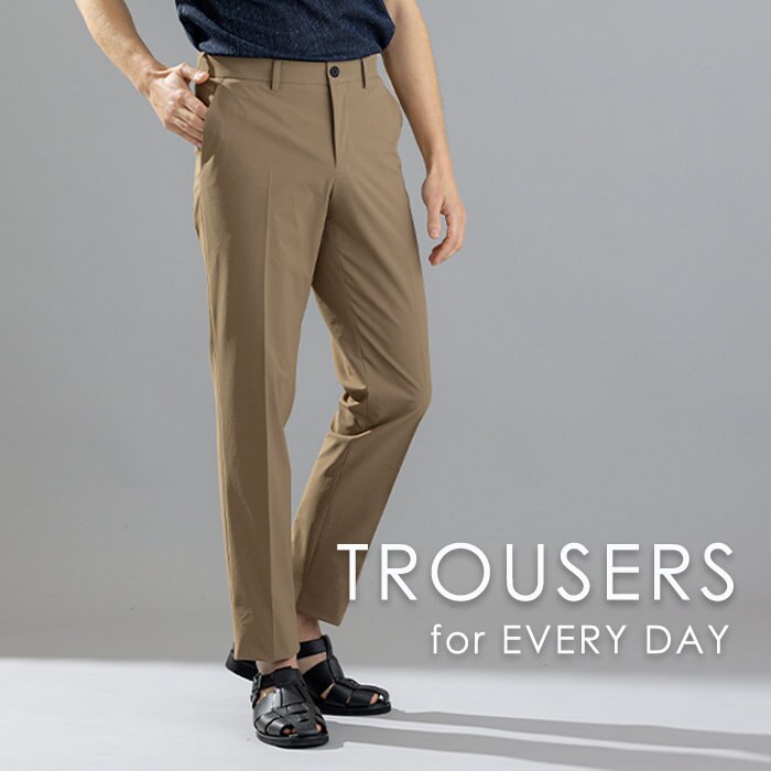 毎日穿きたいストレッチパンツ