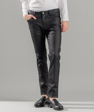 JOSEPH HOMME 【抜群のストレッチ性/光沢素材】ハイパワーソフトストレッチ 5ポケットパンツ / STICK 5P