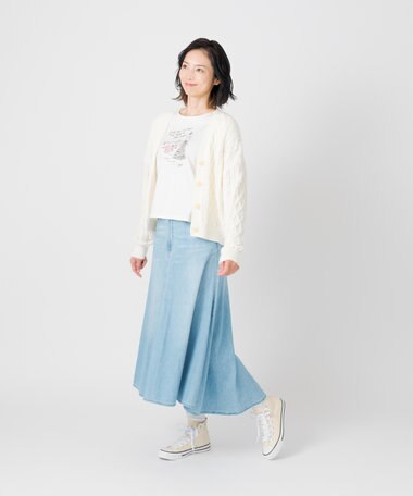 ONWARD Reuse Park 3セット商品/サイズ2【組曲】ニット春夏×カットソー春夏×スカート春夏