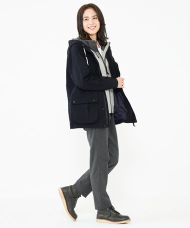 JOSEPH ABBOUD mountain 【UNISEX】Pe／Nyピーチ ブルゾン