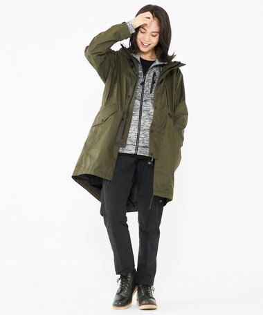 JOSEPH ABBOUD mountain 【UNISEX】リサイクルナイロンリップ コート