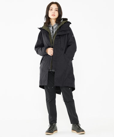 JOSEPH ABBOUD mountain 【UNISEX】リサイクルナイロンリップ コート