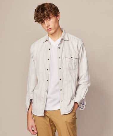 JOSEPH ABBOUD 【2WAY】リバーシブル シャツ