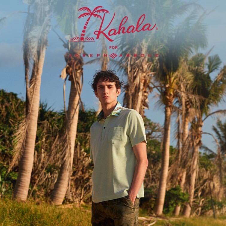ハワイの老舗アロハシャツブランドKAHALAとJOSEPH ABBOUDがコラボレーション