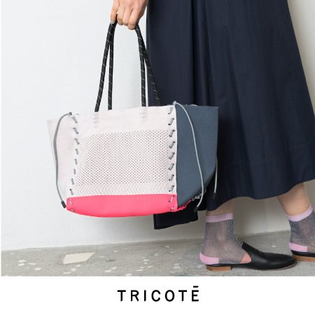 【再入荷】人気のコードステッチトートが再入荷