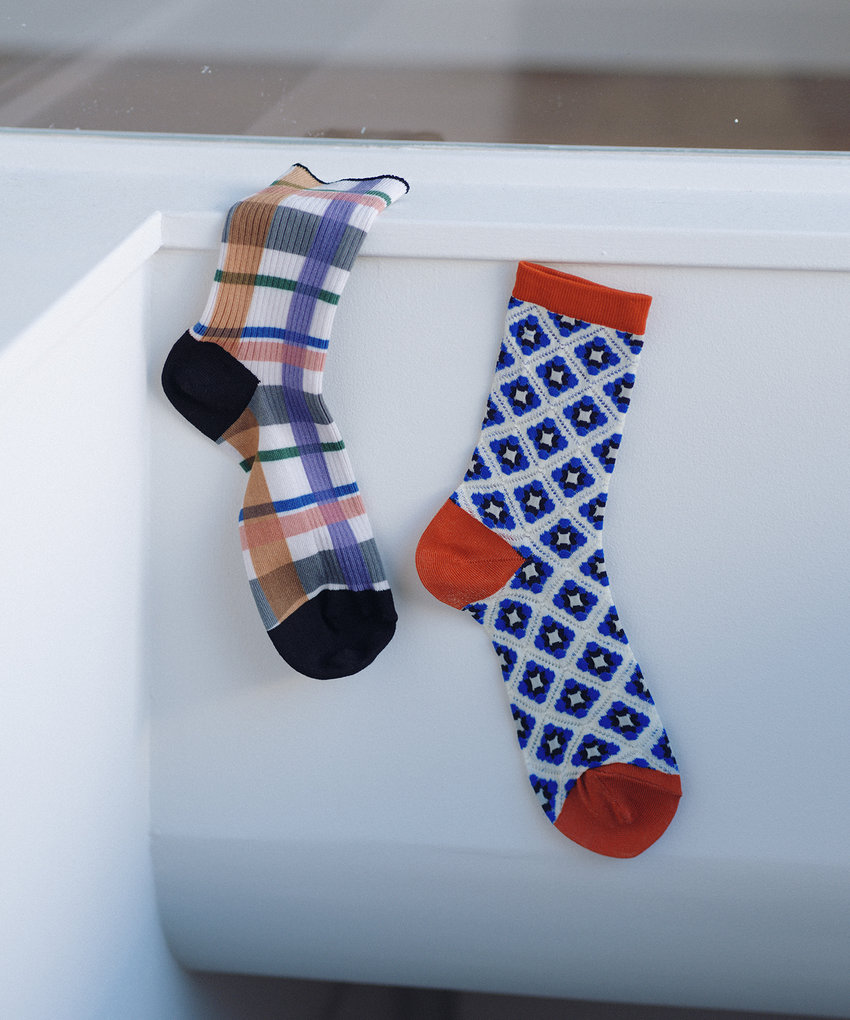 【TRICOTÉ/送別ギフト】デザイン靴下で春の装いを足下から