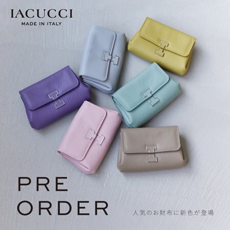 《PRE ORDER》人気のお財布に新色が仲間入り！