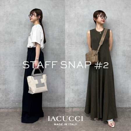 《STAFF SNAP #2》人気アイテムのスタッフスナップをピックアップ。