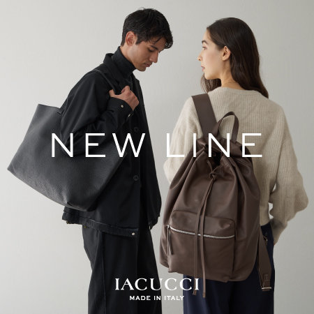 NEW LINE -イアクッチに初のユニセックスラインが新登場！-