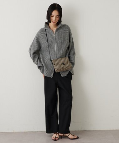 IACUCCI モノグランマ ポーチSD JACQUARD/RUGA