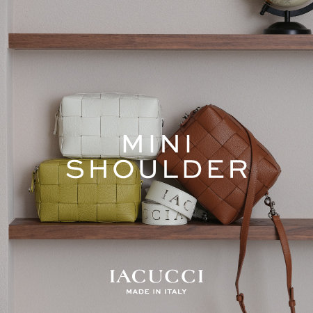 《MINI SHOULDER》お洒落にも決まるミニショルダー！