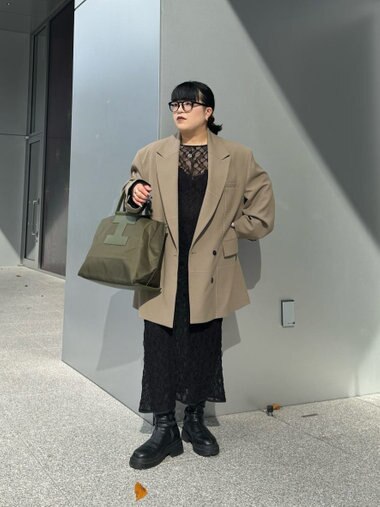 IACUCCI ソルベット L NYLON/RUGA