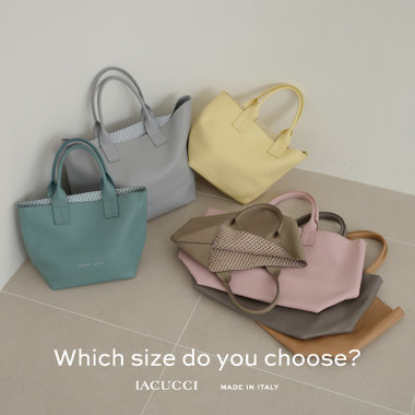 ≪TOTE BAG≫どっちのサイズを選ぶ？イアクッチの定番シリーズを徹底解剖！