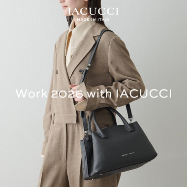 ＜PICK UP＞毎日の仕事を心地よく過ごす通勤BAG。イアクッチと始める一年に。