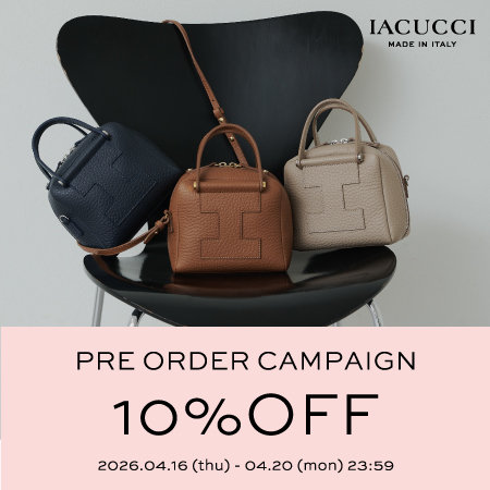 ≪予約アイテム対象 ≫本日より PRE ORDER 10%OFF CAMPAIGN｜”CUPOLA”再販スタート！