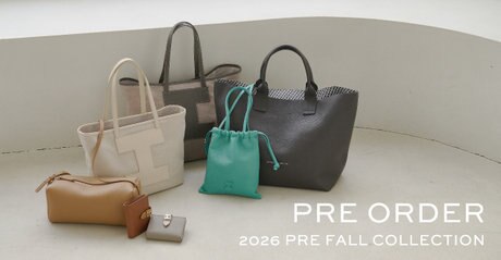 PRE ORDER START＞”夏の軽やかさに、秋の奥行きをひとさじ。” 新作